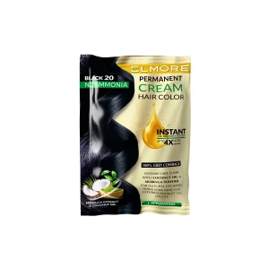 Elmore Advanced Cream Hair Color 20 Black