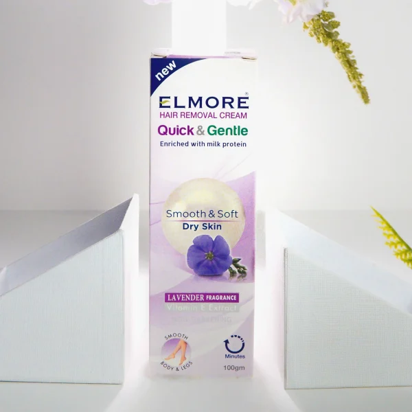 Elmore Hair Removal Cream Lavender Fragrance
