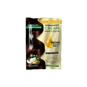 Elmore Advanced Cream Hair Color 53 Light Brown